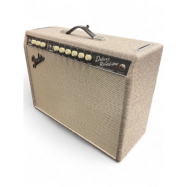 Used Fender '65 Deluxe Reverb Reissue "Fawn" FSR Limited Edition Tube Guitar Combo Amp