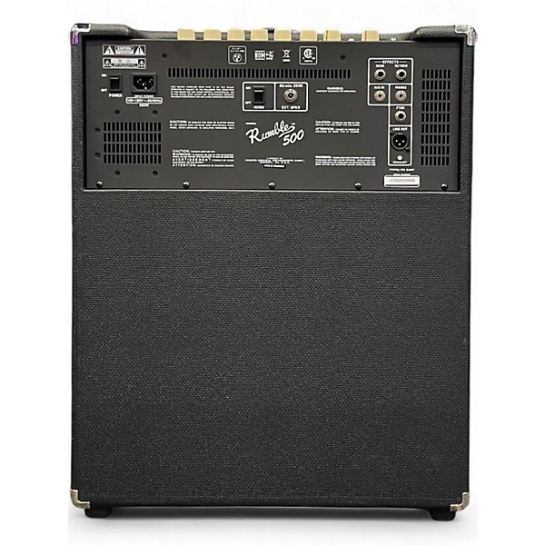 Used Fender RUMBLE 500 V3 Bass Combo Amp