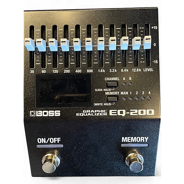 Used BOSS EQ200 Graphic Equalizer Pedal