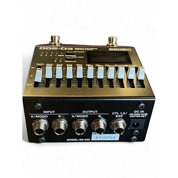 Used BOSS EQ200 Graphic Equalizer Pedal