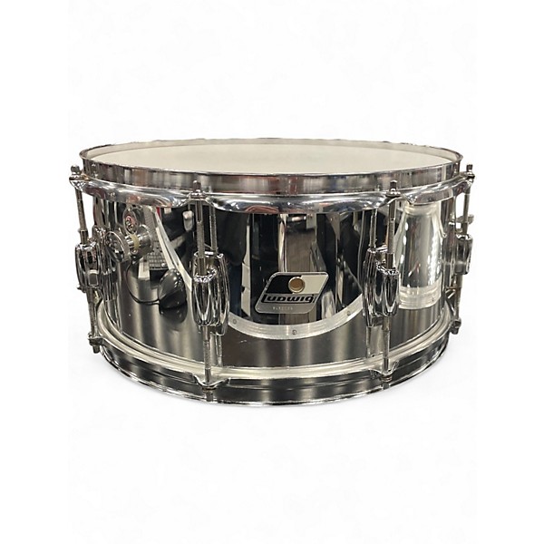 Used Ludwig 14X6.5 ROCKER SNARE CHROME Drum