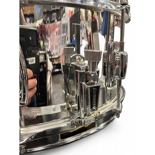 Used Ludwig 14X6.5 ROCKER SNARE CHROME Drum