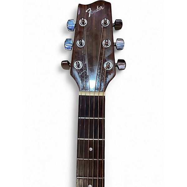 Used Fender F210LH Natural Acoustic Guitar