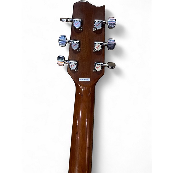 Used Fender F210LH Natural Acoustic Guitar