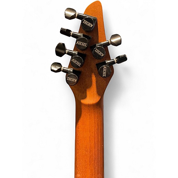 Used Kiesel Vanquish Emerald California Burst Solid Body Electric Guitar