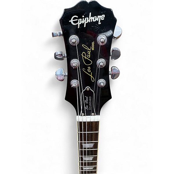 Used Epiphone LES PAUL STANDARD RUBY Solid Body Electric Guitar