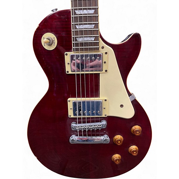 Used Epiphone LES PAUL STANDARD RUBY Solid Body Electric Guitar