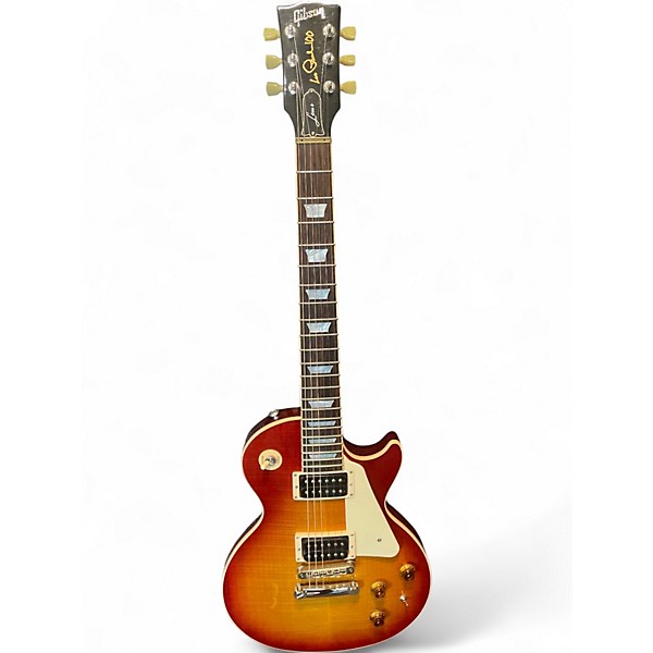 Used Gibson LEs Paul 100th Birthday LP Standard Cherry Sunburst Solid Body Electric Guitar