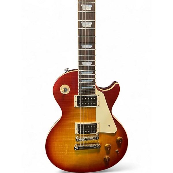 Used Gibson LEs Paul 100th Birthday LP Standard Cherry Sunburst Solid Body Electric Guitar