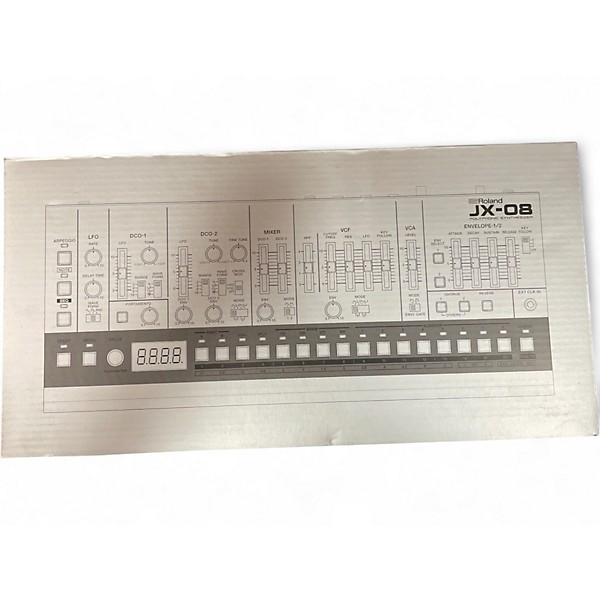 Used Roland jx 08 Synthesizer