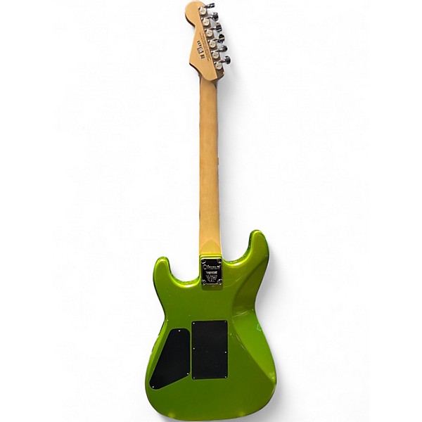 Used Charvel Pro-Mod San Dimas Style 1 HH FR E Lime Green Metallic Solid Body Electric Guitar