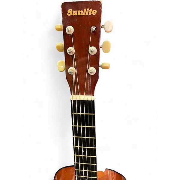 Used Sunlite GW-600G Natural Acoustic Guitar