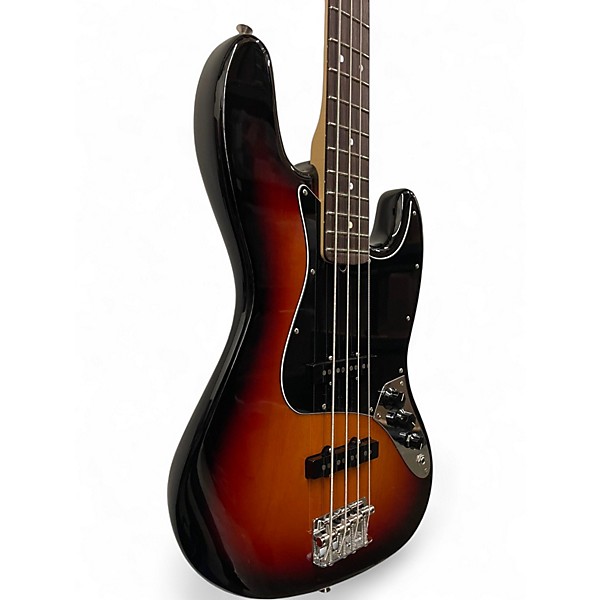 Used Fender American Performer Jazz Bass 2 Color Sunburst Electric Bass Guitar