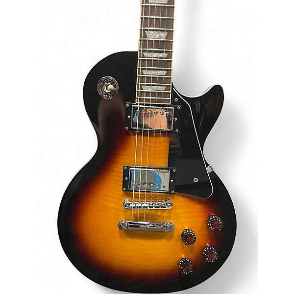 Used Epiphone Les Paul Custom Brown Sunburst Solid Body Electric Guitar