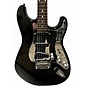 Used Squier STANDARD SERIES STRATOCASTER BLACK Solid Body Electric Guitar