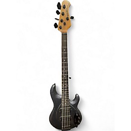 Used Ernie Ball Music Man StingRay Special HH 5 Metallic Gray Electric Bass Guitar