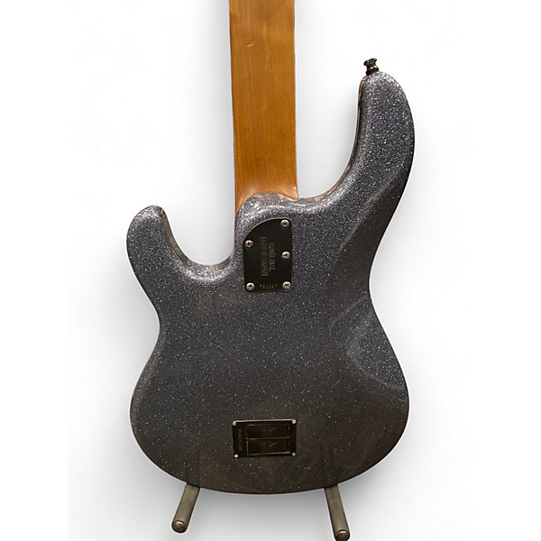 Used Ernie Ball Music Man StingRay Special HH 5 Metallic Gray Electric Bass Guitar