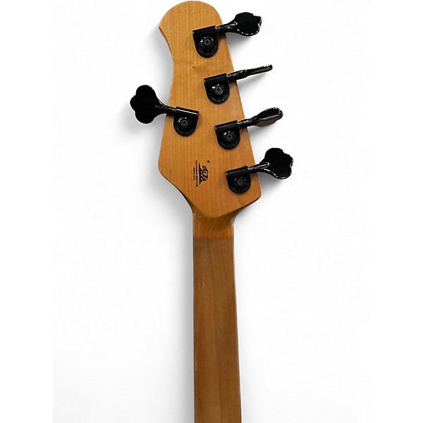 Used Ernie Ball Music Man StingRay Special HH 5 Metallic Gray Electric Bass Guitar