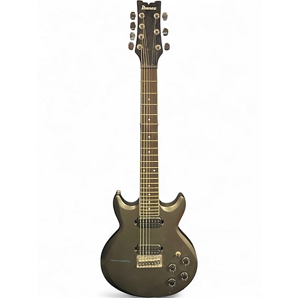 Used Ibanez AX7221 Black Solid Body Electric Guitar