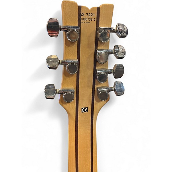 Used Ibanez AX7221 Black Solid Body Electric Guitar