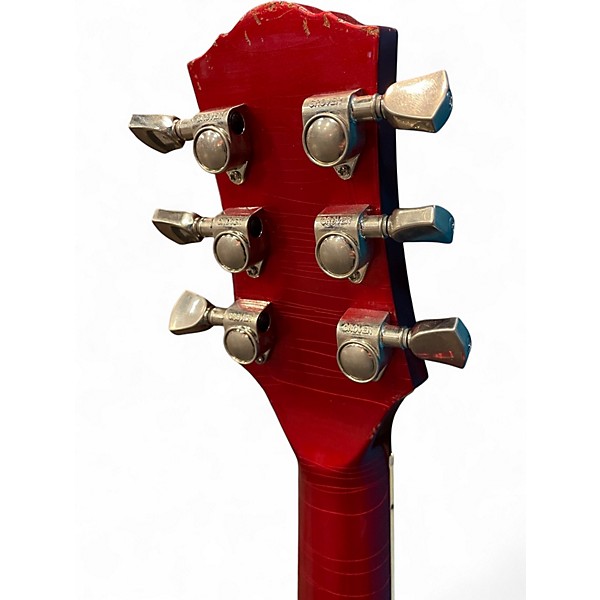 Used Iconic La Playa #855 Candy Apple Red Solid Body Electric Guitar