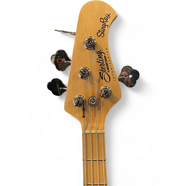 Used Ernie Ball Music Man Sterling STING RAY 4 String Black Electric Bass Guitar