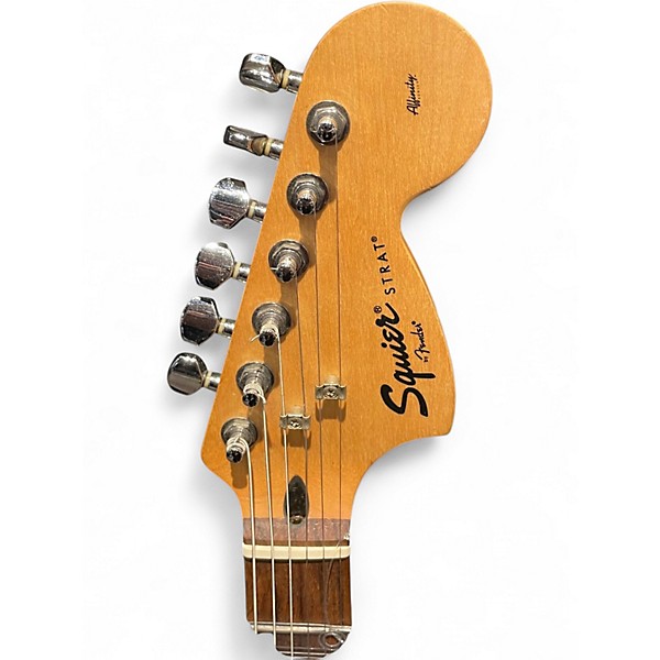 Used Squier Affinity Stratocaster Red Solid Body Electric Guitar