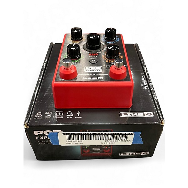 Used Line 6 Pocket Pod Express Amp Modeler Effect Processor