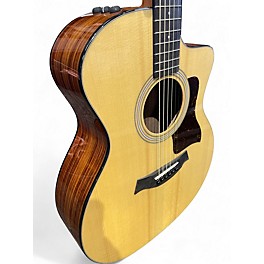 Used Taylor 214CE Plus Natural Solid Body Electric Guitar