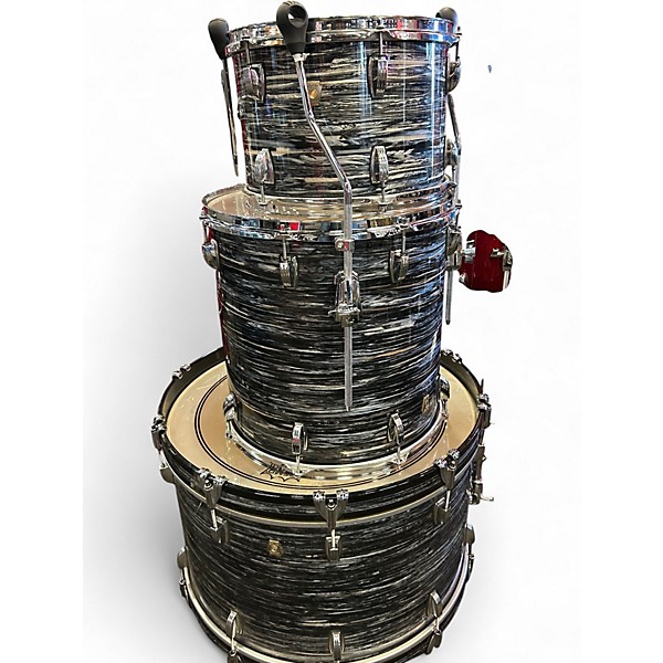 Used Ludwig 3 Piece Classic Maple Oyster Pearl Drum Kit