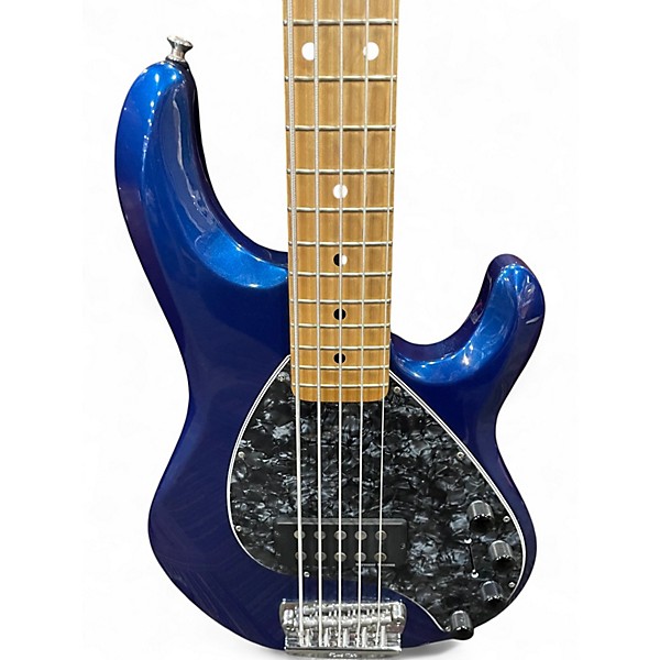 Used Ernie Ball Music Man Stingray 5 H SPARKLE BLUE Electric Bass Guitar