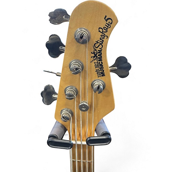 Used Ernie Ball Music Man Stingray 5 H SPARKLE BLUE Electric Bass Guitar