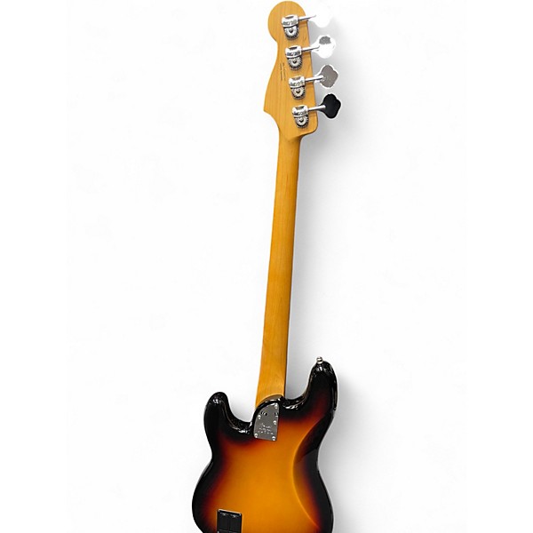 Used Fender American Ultra Precision Bass 3 Color Sunburst Electric Bass Guitar