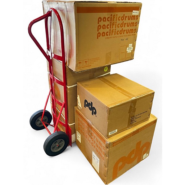 Used PDP by DW 5 Piece CONCEPT MAPLE CLASSIC Walnut Drum Kit