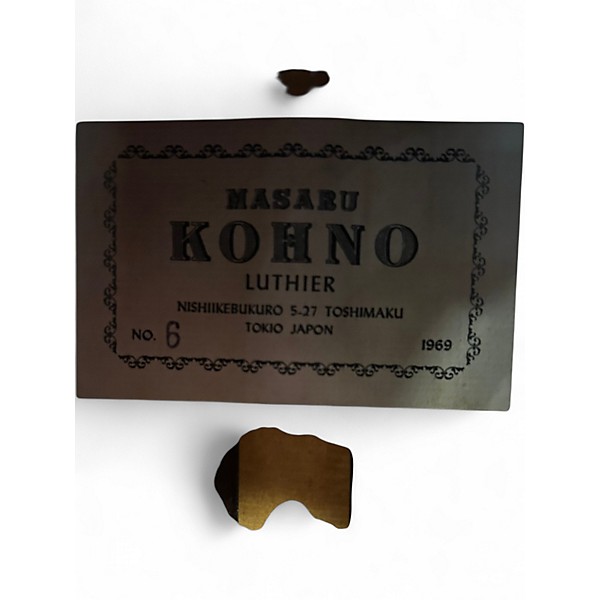 Used Kohno MASARU Natural Classical Acoustic Guitar
