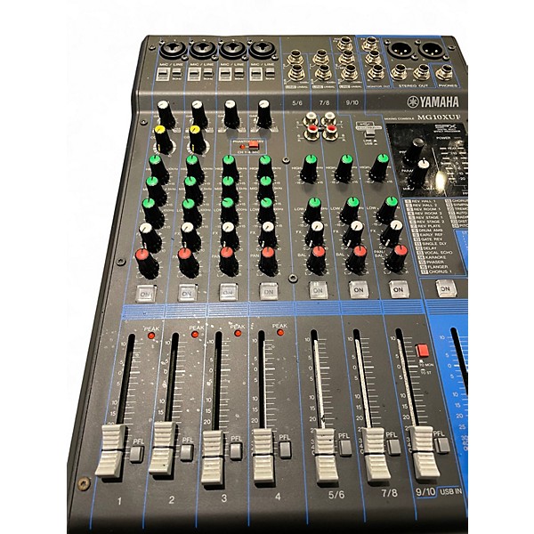 Used Yamaha MG10XUF Unpowered Mixer