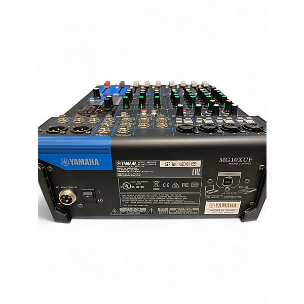 Used Yamaha MG10XUF Unpowered Mixer