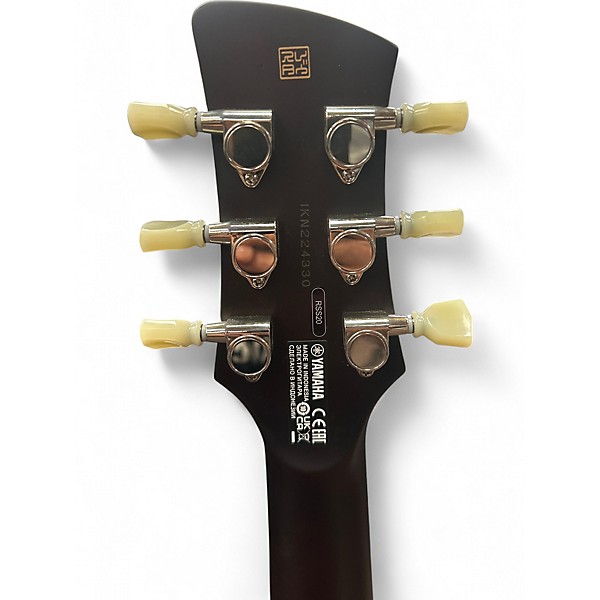 Used Yamaha Rev star Black Solid Body Electric Guitar