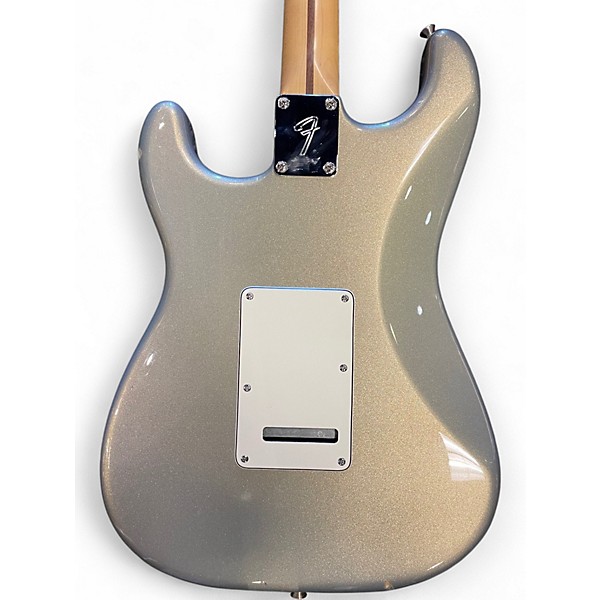 Used Fender Player Stratocaster Silver Sparkle Solid Body Electric Guitar