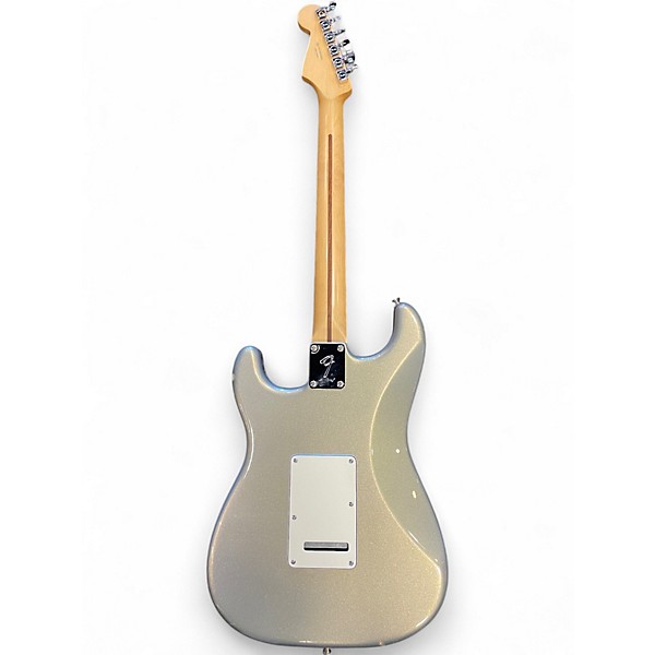 Used Fender Player Stratocaster Silver Sparkle Solid Body Electric Guitar