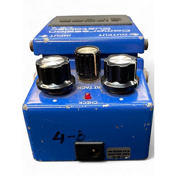 Used BOSS CS2 Compressor Sustainer Effect Pedal