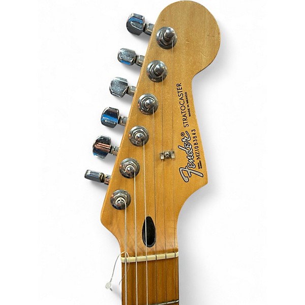 Used Fender Standard Stratocaster Midnight Blue Solid Body Electric Guitar