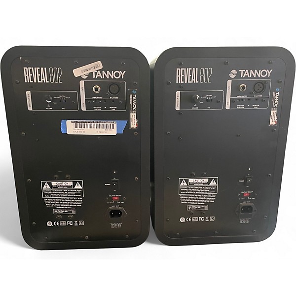 Used Tannoy Reveal 802 Pair Powered Monitor