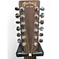 Used Martin DM12 Natural 12 String Acoustic Guitar