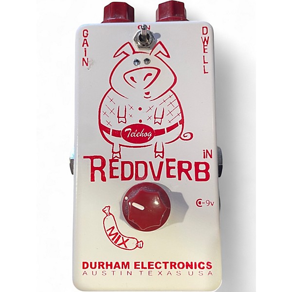 Used Durham Electronics Reddverb Effect Pedal