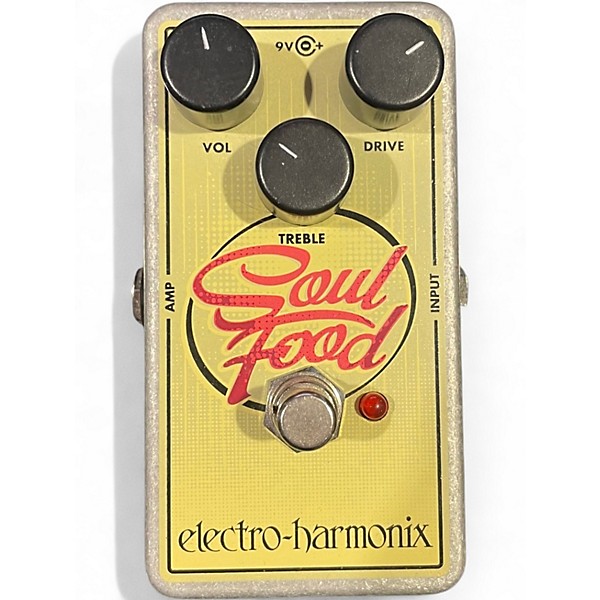 Used Electro-Harmonix Soul Food Overdrive Effect Pedal