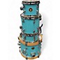 Used TAMA 4 Piece CLUB JAM TEAL Drum Kit thumbnail