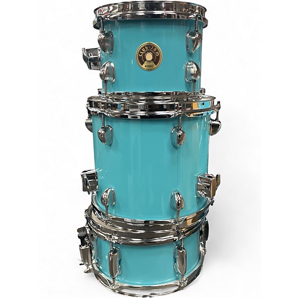 Used TAMA 4 Piece CLUB JAM TEAL Drum Kit
