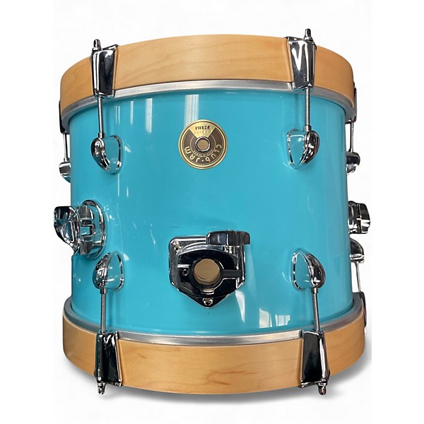 Used TAMA 4 Piece CLUB JAM TEAL Drum Kit