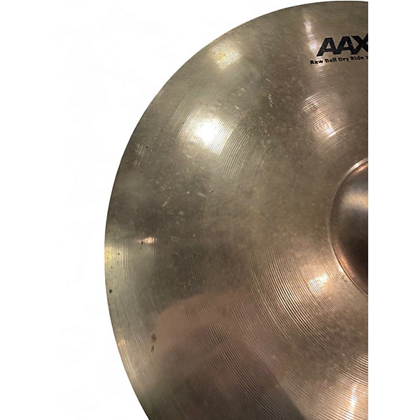 Used SABIAN 21in AAX Raw Bell Dry Ride Cymbal